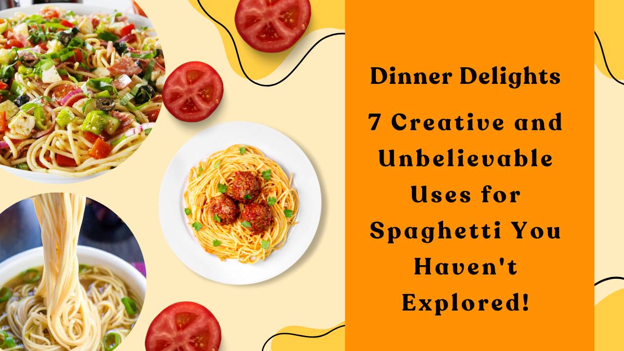 "Dinner time Magic: 7 Unbelievable Spaghetti Transformations!"
