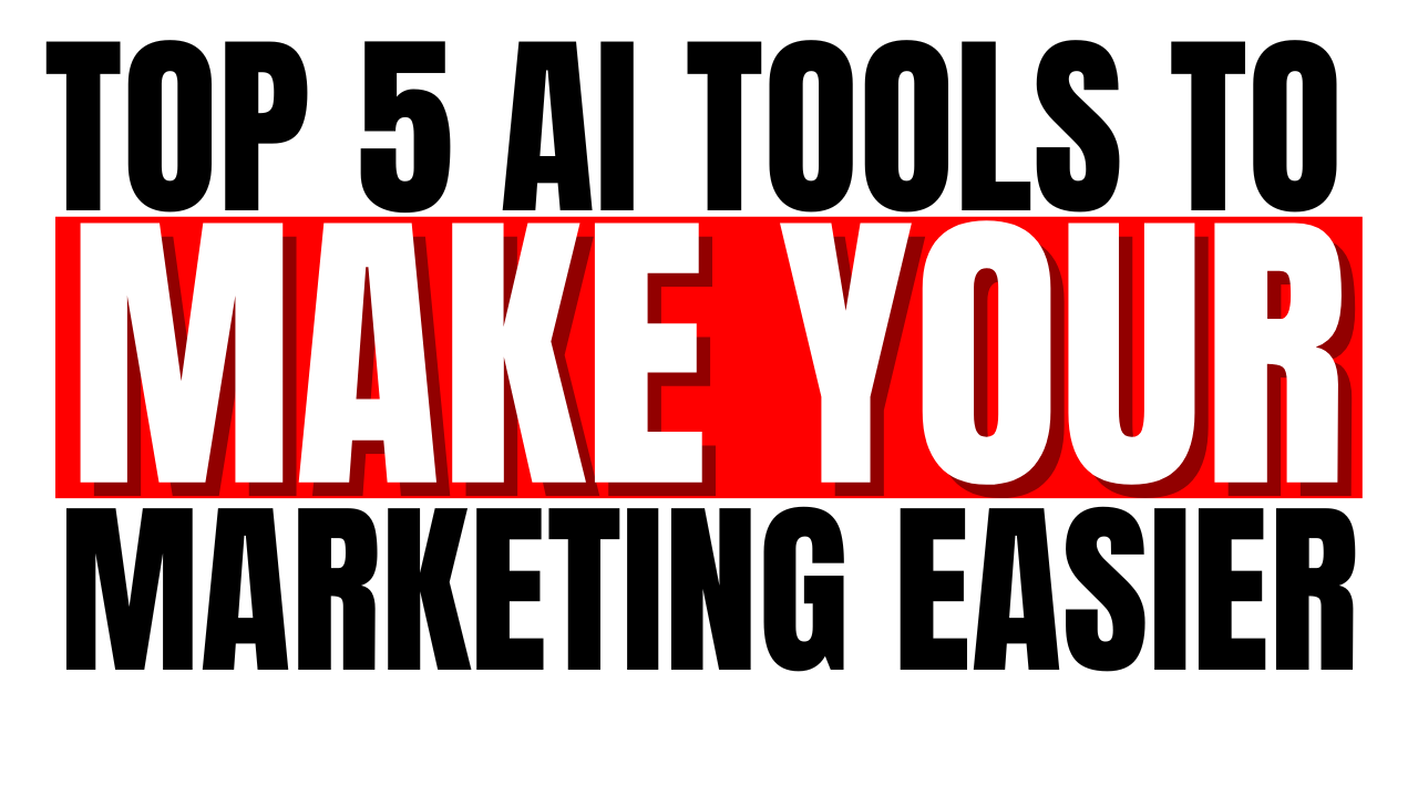 Top 5 AI Marketing Tools to Grow Your Business in 2024