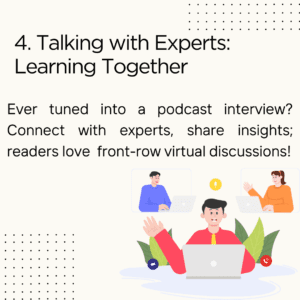 Talking with Experts: Learning Together